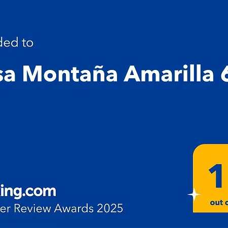 Casa Montana Amarilla 60 Costa Del Silencio